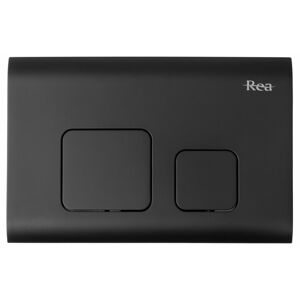 REA Splachovací tlačítko pro podomítkový modul černá matná REA-E9854