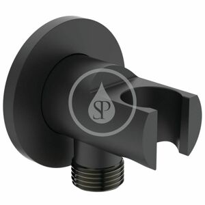 IDEAL STANDARD Idealrain Držák sprchy s přípojkou, černá BC807XG
