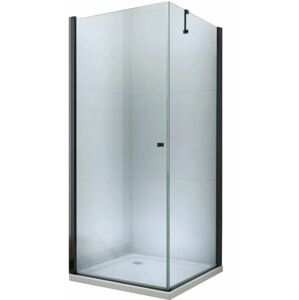 MEXEN/S PRETORIA sprchový kout 90x70 cm, transparent, černá 852-090-070-70-00