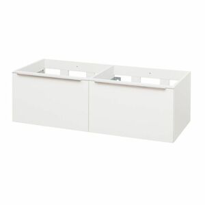 MEREO Mailo, koupelnová skříňka 121 cm, bílá CN518S