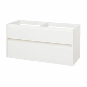 MEREO Opto, koupelnová skříňka 121 cm, bílá CN913S