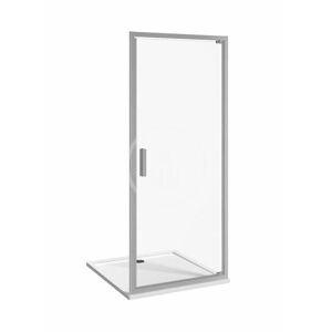 Nion Sprchové dveře pivotové jednokřídlé L/P, 1000 mm, Jika perla Glass, stříbrná/transparentní sklo H2542N30026681