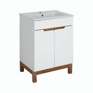 Koupelnová skříňka s keramickým umyvadlem Spree 60-2D | A-Interiéry spree_60_2d
