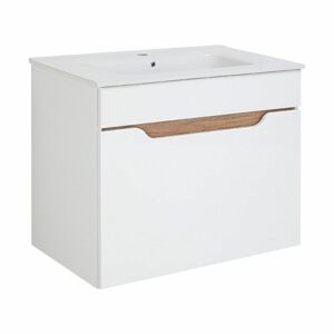 Koupelnová skříňka s keramickým umyvadlem Inge W 80 | A-Interiéry inge w80