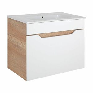 Koupelnová skříňka s keramickým umyvadlem Inge WOC 80 | A-Interiéry inge woc80