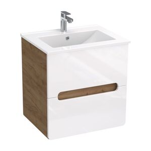 A-Interiéry Koupelnová skříňka s keramickým umyvadlem Lutecia W 60-2Z lutecia w 60-2z