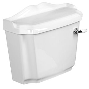 AQUALINE ANTIK WC nádržka včetně splachovacího mechanismu, bílá AK107-208