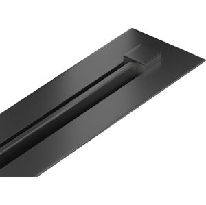 MEXEN Flat 360° Super Slim podlahový žlab otočný 90 cm, černý 1751090