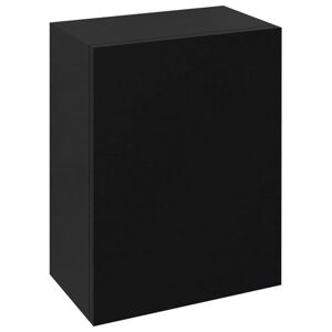 SAPHO TREOS skříňka horní dvířková 35x50x22cm, pravá/levá, černá mat TS040-3535