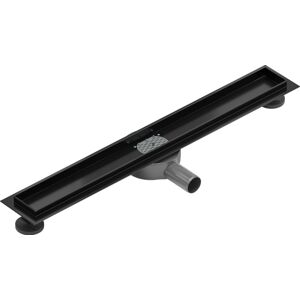 MEXEN Flat 360 Slim podlahový žlab otočný 50 cm, černý 1740050