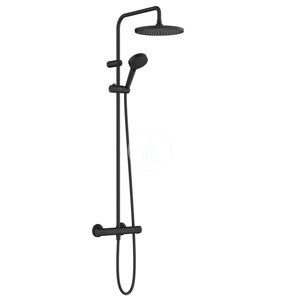HANSGROHE Vernis Blend Sprchový set Showerpipe 240 s termostatem, 2 proudy, matná černá 26426670