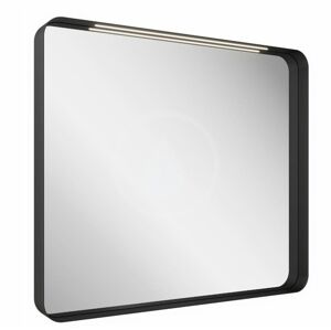 RAVAK Strip Zrcadlo s LED osvětlením, 506x706 mm, černá X000001569