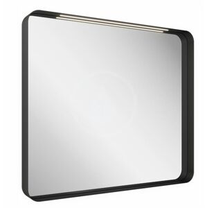 RAVAK Strip Zrcadlo s LED osvětlením, 606x706 mm, černá X000001570