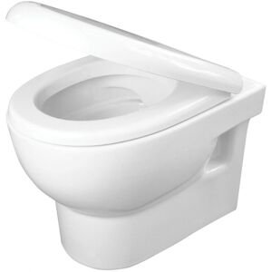 DEANTE Avis bílá Záchodová mísa, se sedátkem, bez okraje CDAD6ZPW