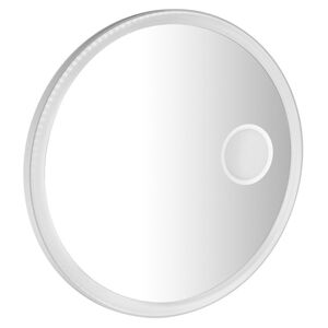 SAPHO FLOAT kulaté LED podsvícené zrcadlo, ø 90 cm, kosm.zrcátko, IR senzor, 3500-6500°K, bílá FT900