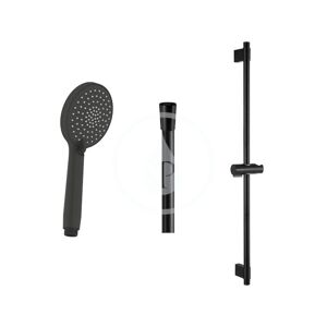 JIKA Mio Style Set sprchové hlavice, tyče a držáku, matná černá H3652F07163731