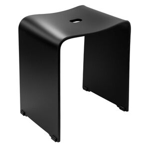 RIDDER TRENDY koupelnová stolička 40x48x27,5cm, černá mat A211110