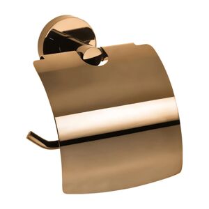 HOPA Držák toaletního papíru s krytem Barva Růžové zlato lesklá KDBE158112012