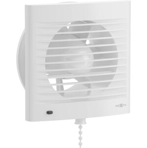 MEXEN EXS 120 koupelnový ventilátor s detektorem pohybu, timer, s vypínačem, bílá W9604-125K-00