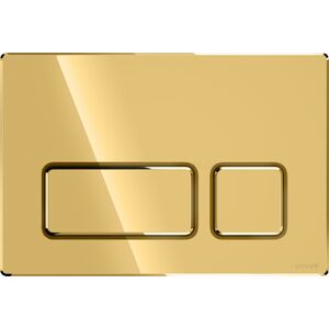 CERSANIT Ovládací tlačítko BLOCK k systému AQUA, zlatý lesk K97-465
