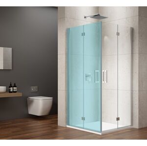 GELCO LORO sprchové dveře skládací pro rohový vstup 900mm, čiré sklo GN4790