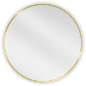 MEXEN Loft zrcadlo 60 cm, zlatý rám 9850-060-060-000-50
