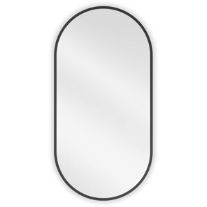 MEXEN Loft zrcadlo 80 x 40 cm, černý rám 9851-080-040-000-70