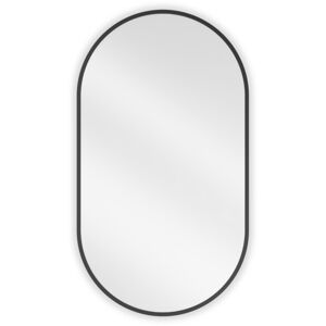 MEXEN Loft zrcadlo 80 x 45 cm, černý rám 9851-080-045-000-70