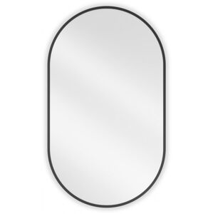 MEXEN Loft zrcadlo 85 x 50 cm, černý rám 9851-085-050-000-70
