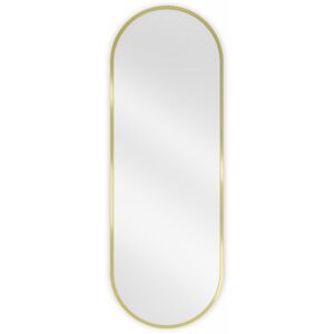 MEXEN Loft zrcadlo 100 x 35 cm, zlatý rám 9851-100-035-000-50