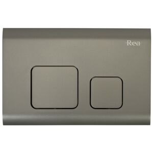 REA Tlačítko F k podomítkovému WC systému Nickiel INOX REA-E5699
