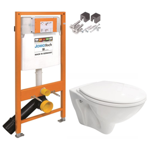AKCE/SET/JOMO SET JOMO Duofix modul pro závěsné WC + montážní sada + sedátko + WC CERSANIT MITO 174-91100700-00 MI1