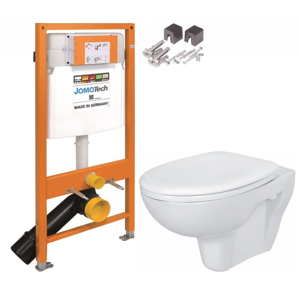 AKCE/SET/JOMO SET JOMO Duofix modul pro závěsné WC + montážní sada + sedátko + WC CERSANIT PRESIDENT 174-91100700-00 PR1
