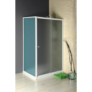 AQUALINE AMADEO posuvné sprchové dveře 1000 sklo Brick BTS100