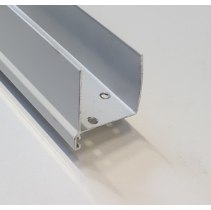 AQUALINE G80 hliníkový profil pevného skla + profil na magnet NDG80-04