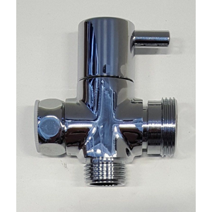 AQUALINE Přepínač sprchového sloupu F1/2"-M1/2"xM1/2" (1107-48) ND1107-48