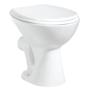 SAPHO WC mísa stojící, 36x47cm, zadní odpad, bílá TP330