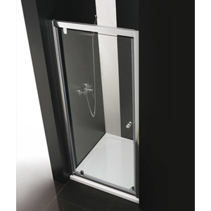 Aquatek Master B1 80 sprchové dveře do niky jednokřídlé 76-80cm, barva rámu chrom, výplň sklo čiré B180-176