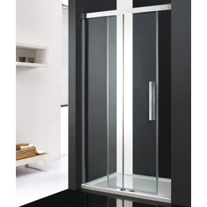 Aquatek Nobel B2 Luxusní sprchové dveře zasouvací s brzdou 107-111cm, sklo 8mm NOBELB2110