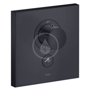 AXOR ShowerSelect Highflow termostat pod omítku pro 1 spotřebič a další výtok, matná černá 36716350