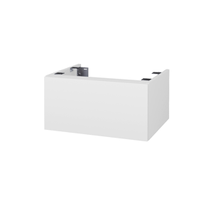 Dřevojas Doplňková skříňka pod desku DSD SZZ1 60. bez výřezu (výška 30 cm) N01 Bílá lesk / D02 Bříza 225575