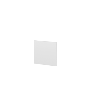 Dřevojas Krycí deska k zakrácení KDZ SZZ (výška 30 cm) M01 Bílá mat 235604