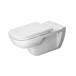 DURAVIT D-Code Závěsné WC, bezbariérové, alpská bílá 22280900002