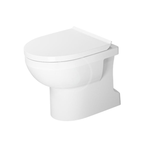 DURAVIT DuraStyle Basic Stojící WC, spodní odpad, Rimless, s WonderGliss, alpská bílá 21840100001