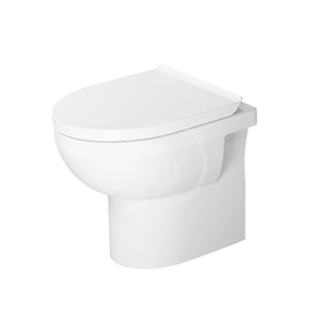 DURAVIT DuraStyle Basic Stojící WC, zadní odpad, Rimless, s HygieneGlaze, alpská bílá 2184092000
