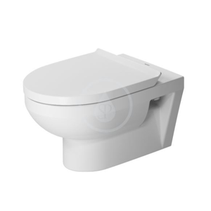DURAVIT DuraStyle Basic Závěsné WC, Rimless, s HygieneGlaze, alpská bílá 2562092000