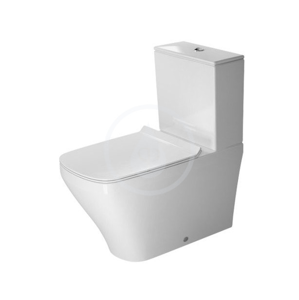 DURAVIT DuraStyle WC kombi mísa, Vario odpad, s HygieneGlaze, alpská bílá 2156092000