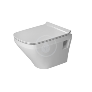 DURAVIT DuraStyle Závěsné WC Compact, Rimless, s WonderGliss, alpská bílá 25710900001