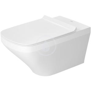 DURAVIT DuraStyle Závěsné WC Compact, s WonderGliss, bílá 25370900001