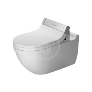 DURAVIT Starck 3 Závěsné WC pro SensoWash, s HygieneGlaze, alpská bílá 2226592000